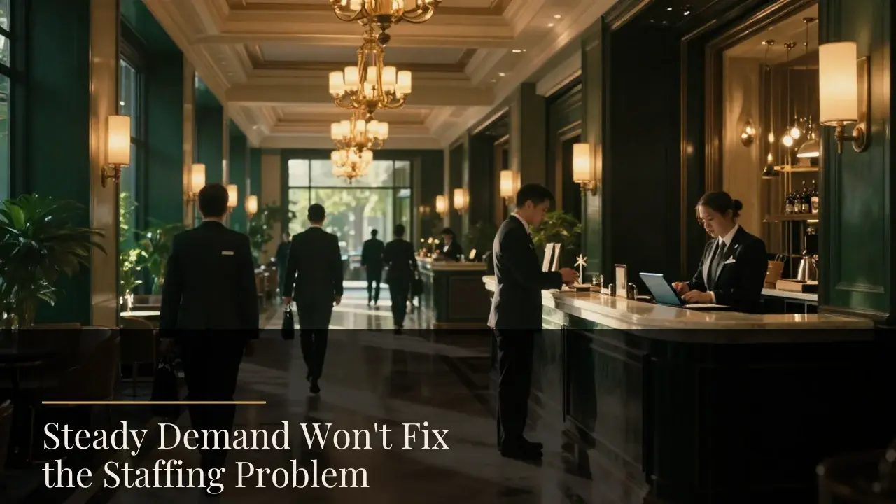 Steady Demand Will Not Fix Hospitality’s Staffing Problem